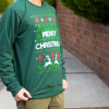 Hoodie Navidad Verde Unisex M